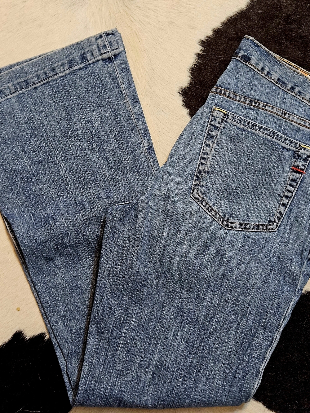 GAP Y2k Vintage Women’s Boot Cut Jeans - Long & Lean Sz 2A Petite - Picture 3 of 7